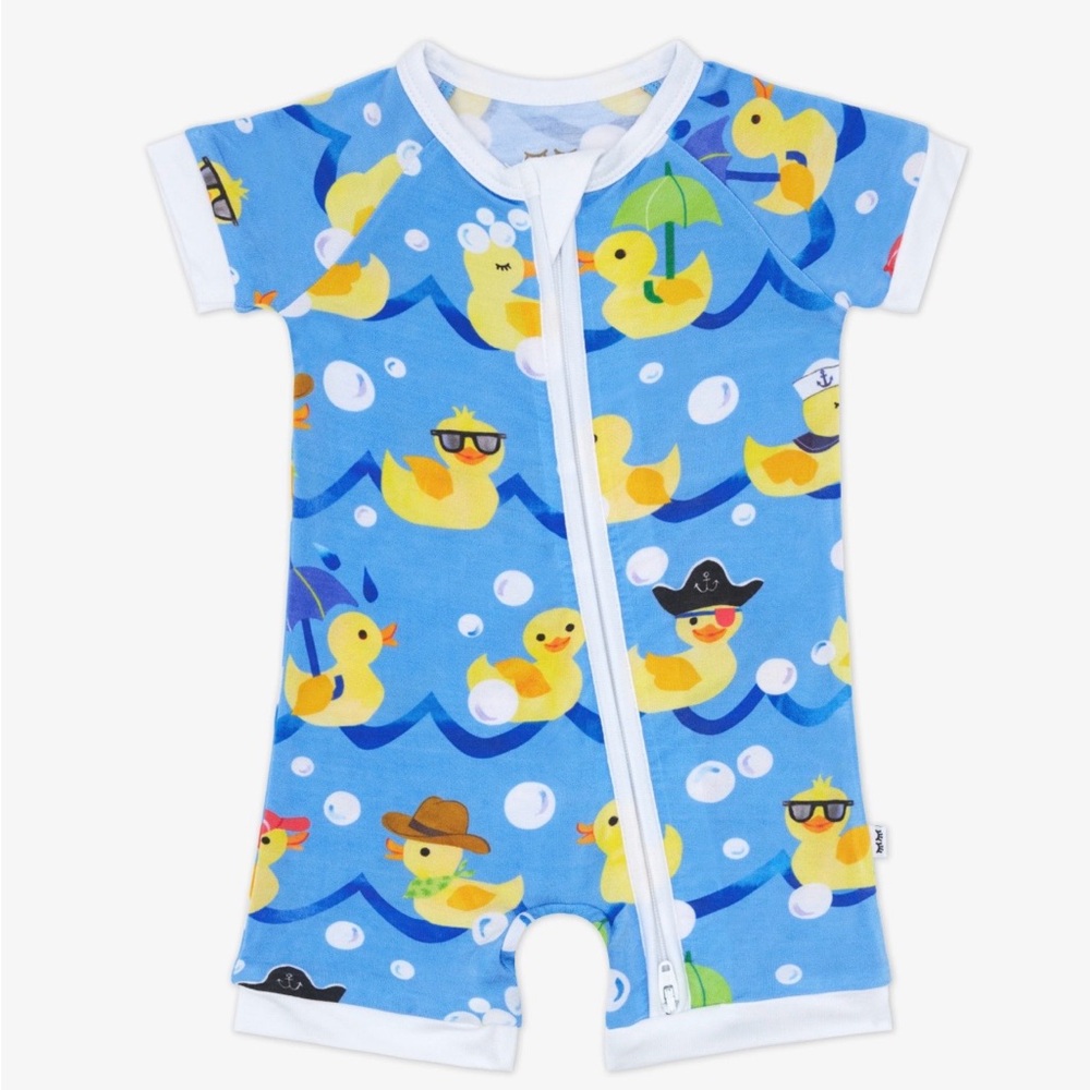 Little Sleepies Splish Splash Shorty Zippy 2T NWT - Picture 2 of 2